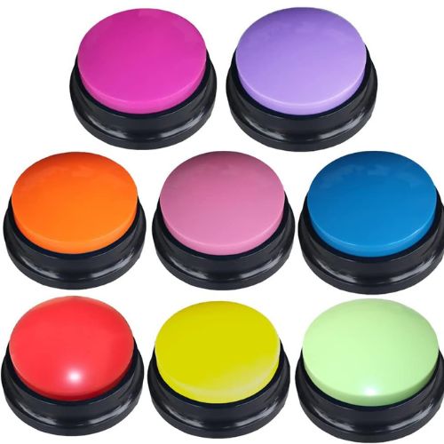 Frqntkpa 8 Color Talk Buttons for Dogs