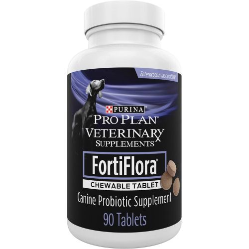 FortiFlora Chewable Dog Probiotic Supplement Tablets