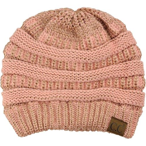 Trendy Warm Chunky Soft Cable Knit Beanie for women