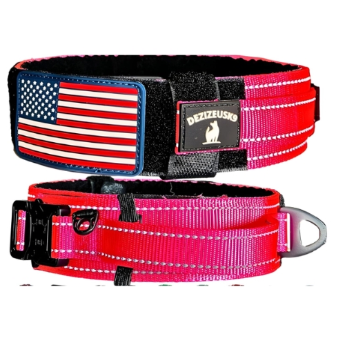 DEZIZEUSK9 Tactical Dog Collar