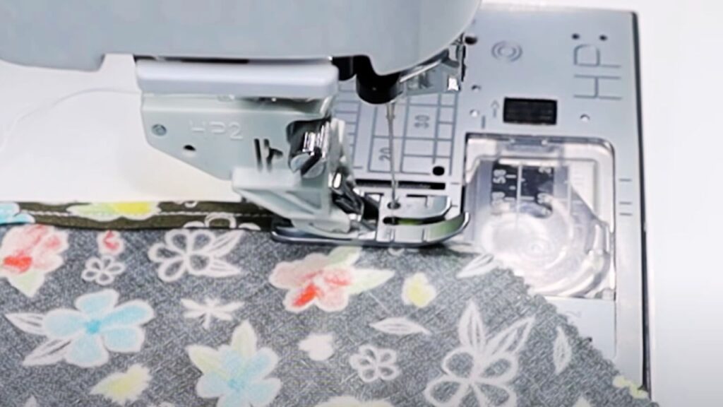 Layer and Sew the Fabric Together