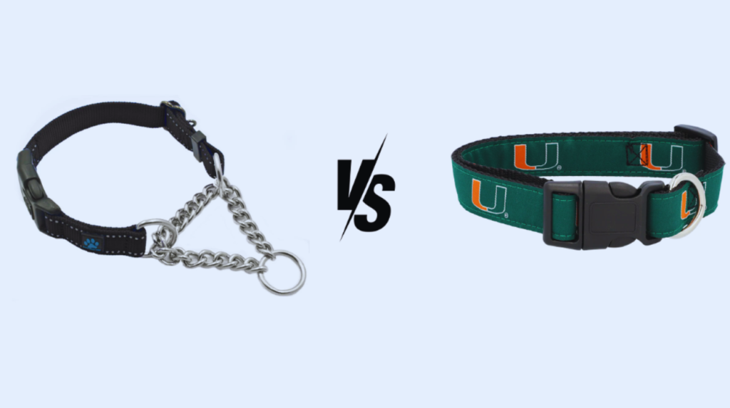 Differences Between Martingale vs Regular Collar