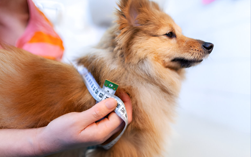 Measure your dog’s neck