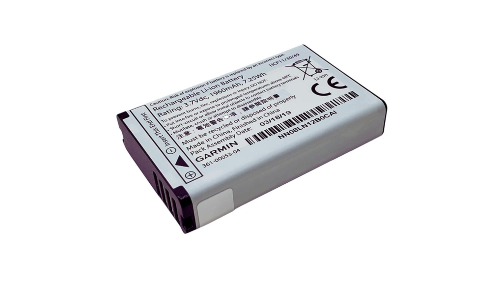Garmin Alpha 200i Battery Specifications