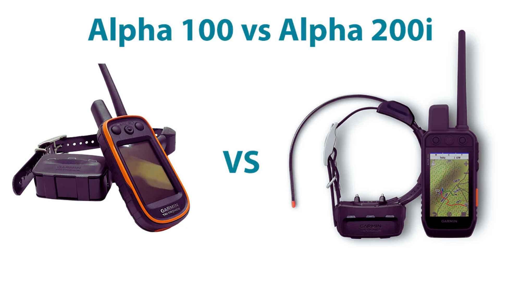 Garmin Alpha 100 vs Garmin Alpha 200i