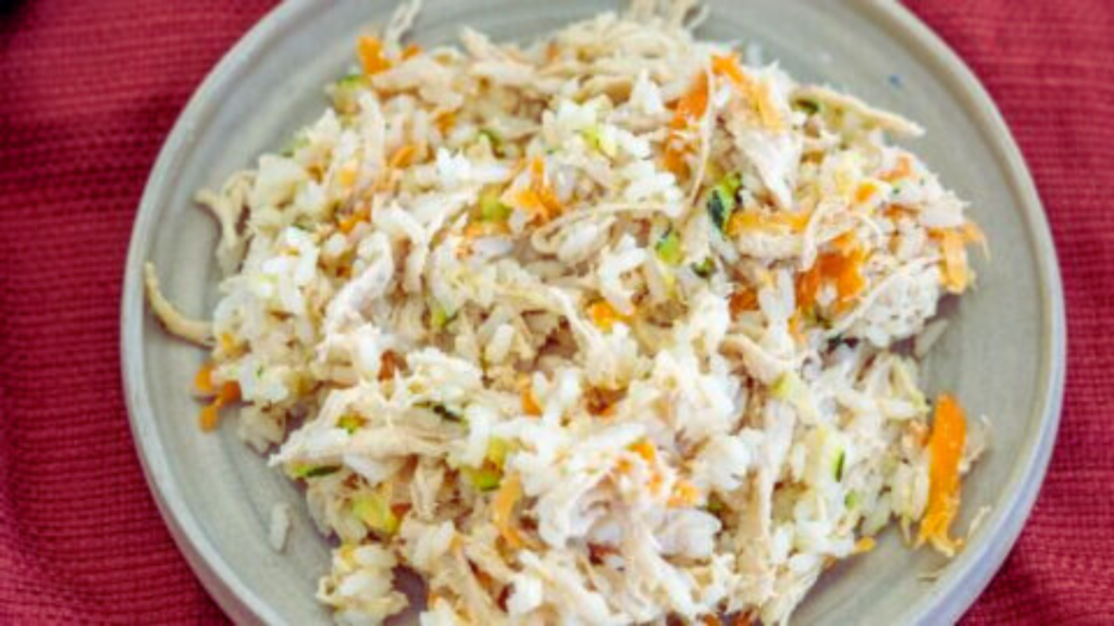 Chicken & Rice Dog Food Recipe (Easy Digestible Meal)