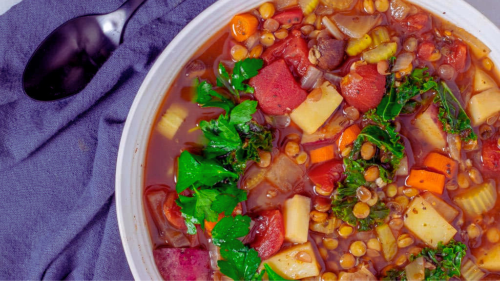 Hearty Lentil & Veggie Stew