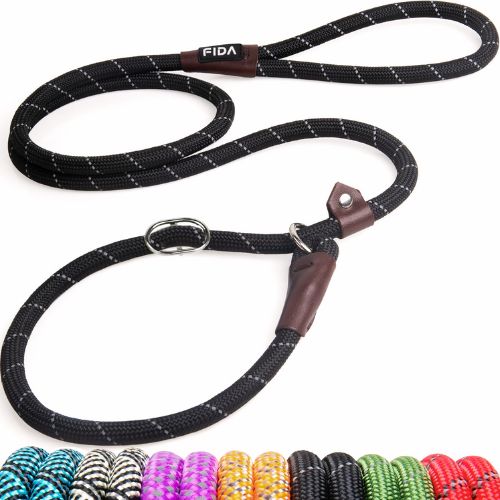 Fida Durable Slip Lead — Strong & Reflective Heavy Duty Dog Leash
