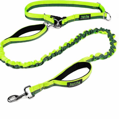 Mighty Paw Hands Free Dog Leash | Bungee Waist LeashÂ