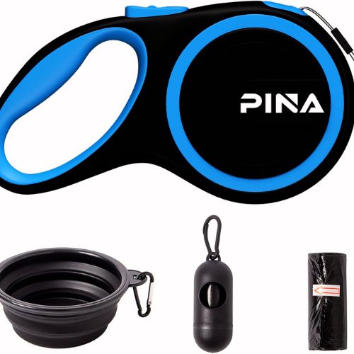 PINA Retractable Dog Leash 26ft – Best for Dogs up to 110 lbs