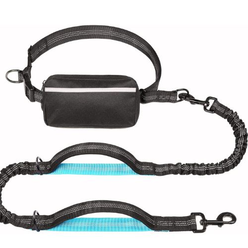 iYoShop Jogging Leash for Dogs (Hands-Free, 25–120 lbs)