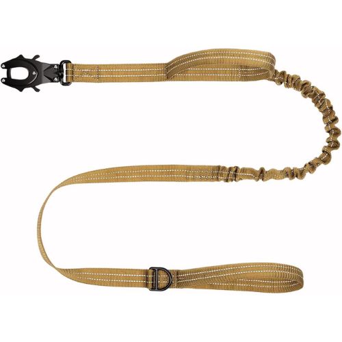 ICEFANG Tactical Dog Leash, K9 Training Walking Bungee Lead 