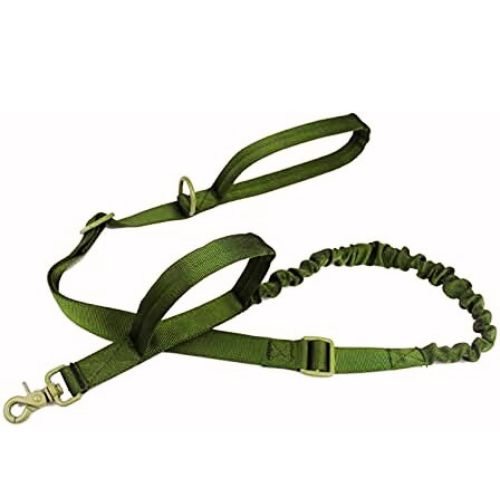 Redemption Tactical Bungee Dog Leash – Ranger Green