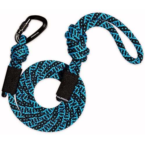 Wilderdog Climbing Rope Dog Leash with Small Carabiner