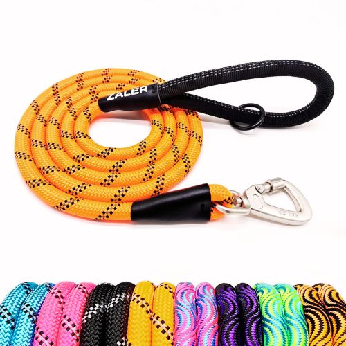 ZALER Rope Dog Leash Review (4FT, Orange)