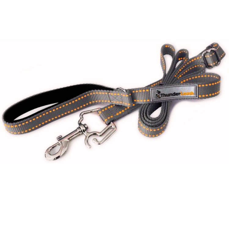 1.ThunderLeash No-Pull Dog Leash (Large, Grey)