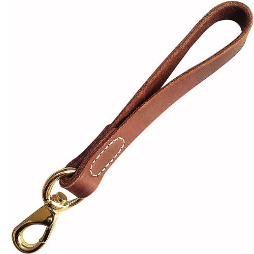 AIRWIN Leather Short Dog Leash