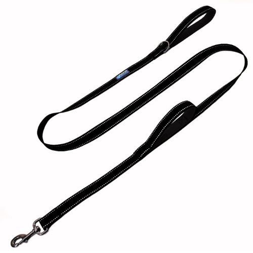 Heavy Duty Double Handle Traffic Dog Leash – Max and Neo
