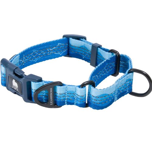 Leash Boss Martingale Collar for Dogs | Reflective Nylon Dog Collar
