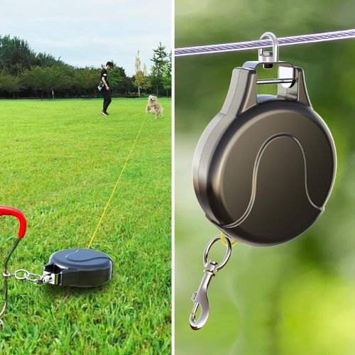 Pestairs 30FT Retractable Dog Tie Out