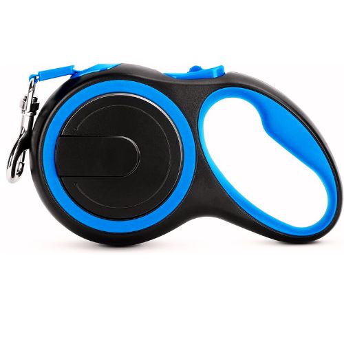 UrbanX 15ft Retractable Dog Leash – Blue