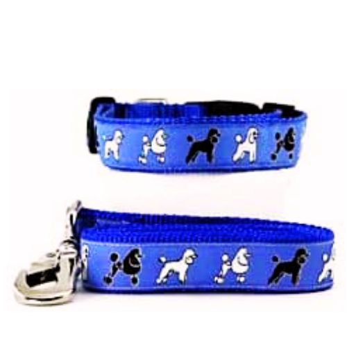 Animal Den Poodle Collar & Leash – Large