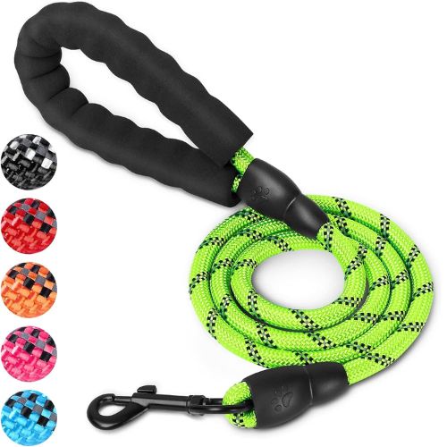 UrbanX Heavy Duty Dog Leash with Comfortable Padded Handle (4FT, Green)